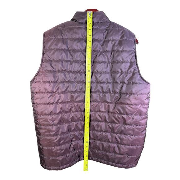 Sonoma Puffer Vest Men Size Large BROWN INSULATED QUILTED FULL ZIP LIGHTWEIGHT - Picture 8 of 11